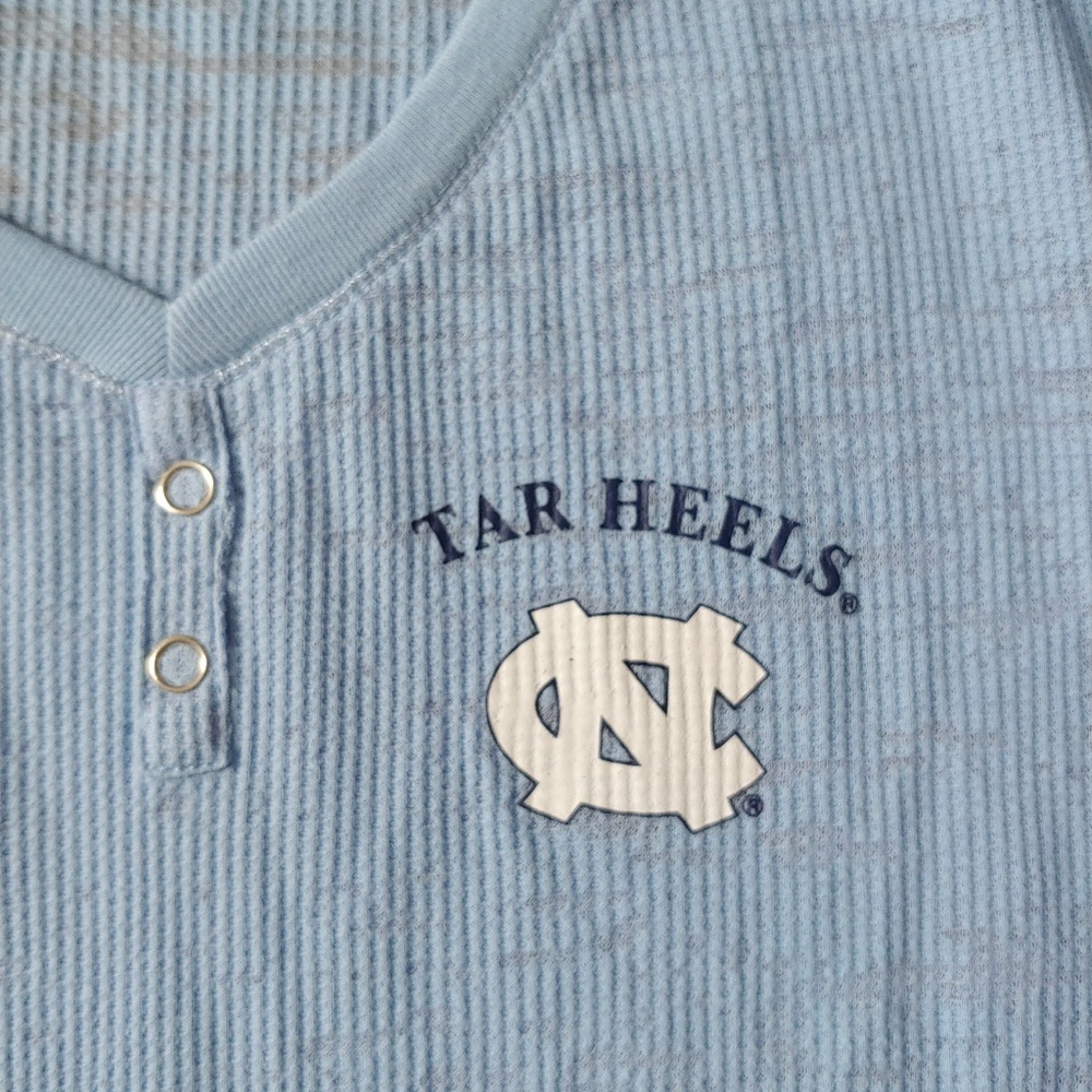 UNC - Tar Heels Waffle Knit Long Sleeve Shirt